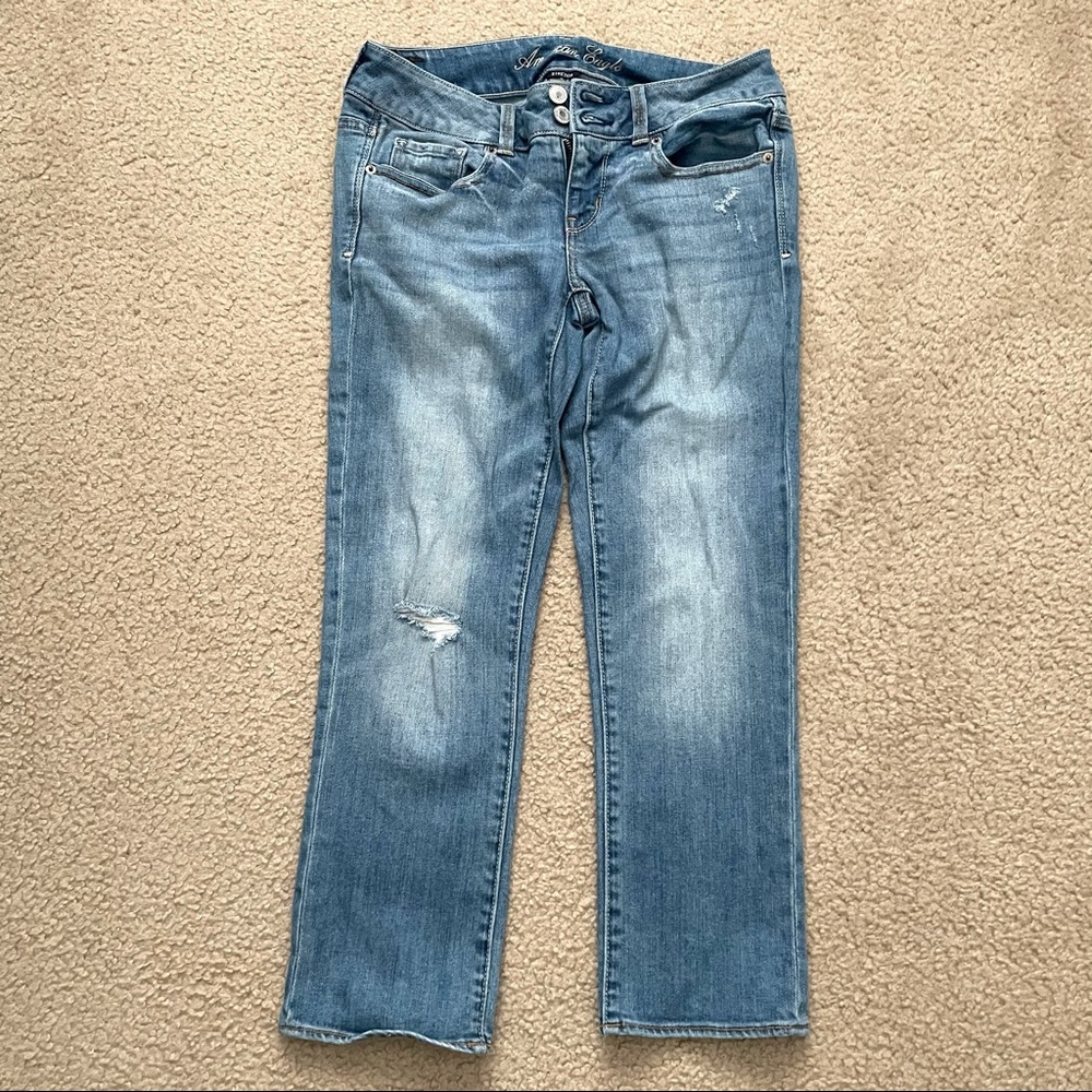 American Eagle Crop Jeans